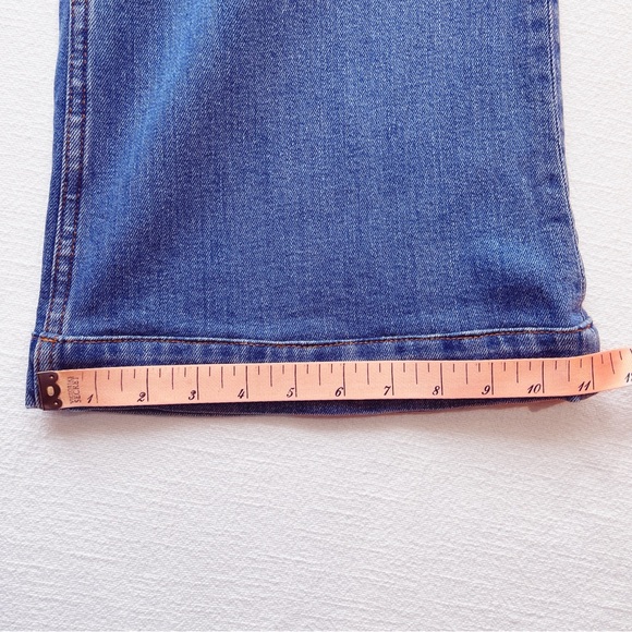 & Other Stories High-Waist High-Rise Flare Jeans in Deep Blue, Like New, Size 28 - Picture 13 of 16